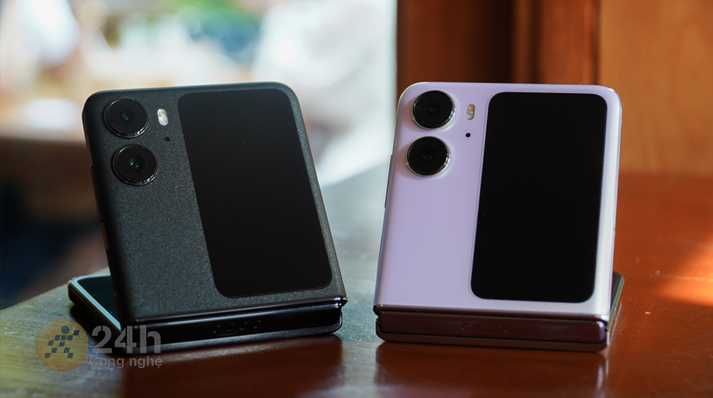 Mặt lưng kiểu nhám - OPPO Find N2 Flip