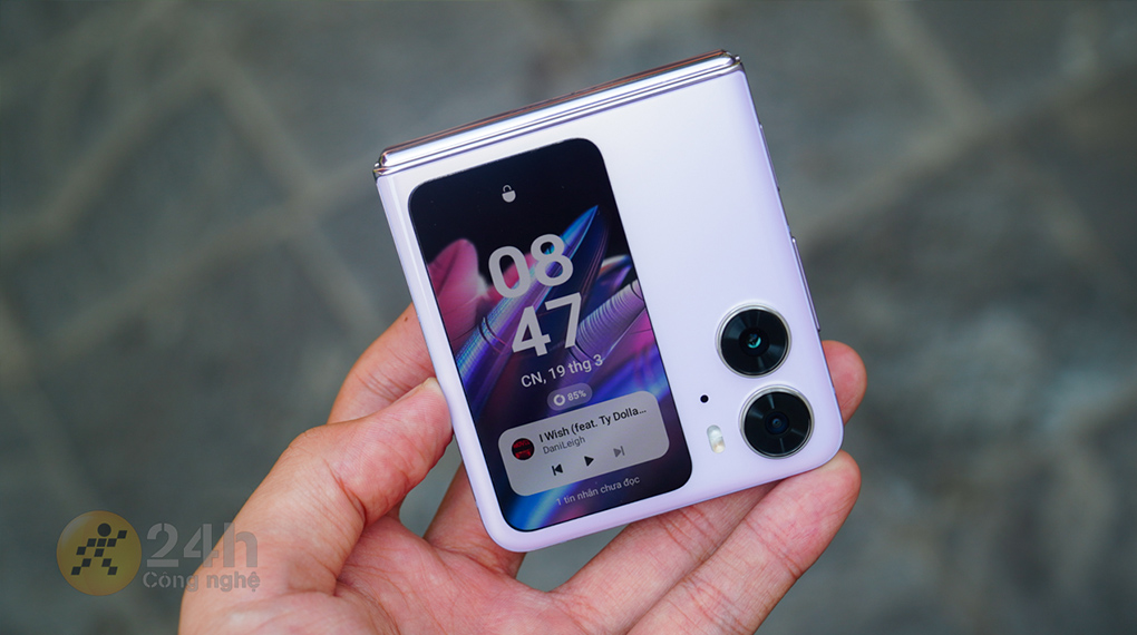 Bản lề cứng cáp - OPPO Find N2 Flip