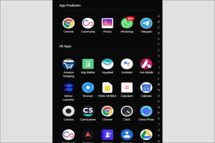 Bạn thử tìm Game Space trong Ngăn kéo ứng dụng