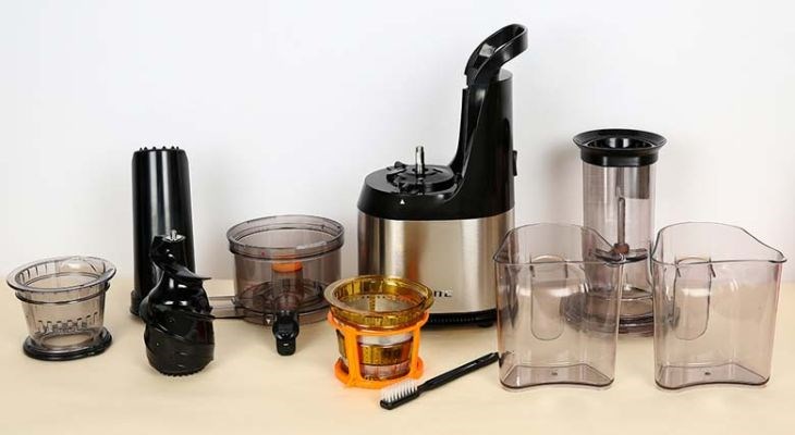 Bên trong được làm từ chất liệu nhựa nguyên sinh an toàn khi chế biến