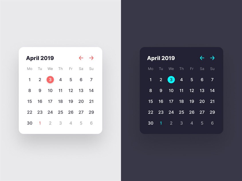Calendar Widget 