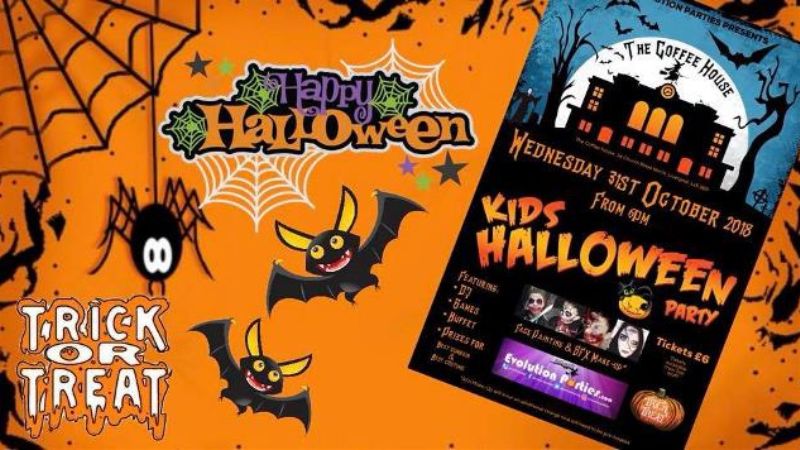 Chương trình lễ Halloween tại quán cà phê