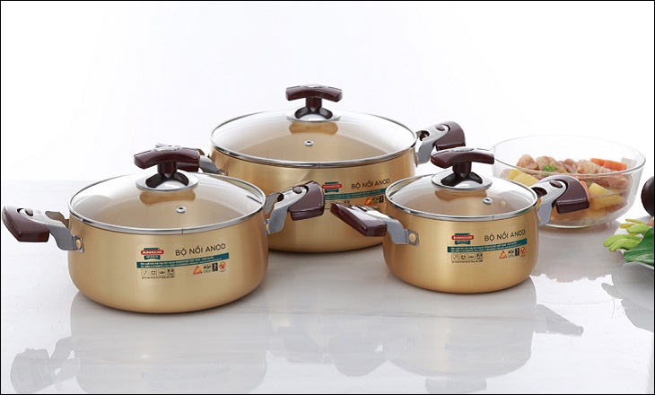 Nồi nhôm được oxy hóa Nồi nhôm được oxy hóa