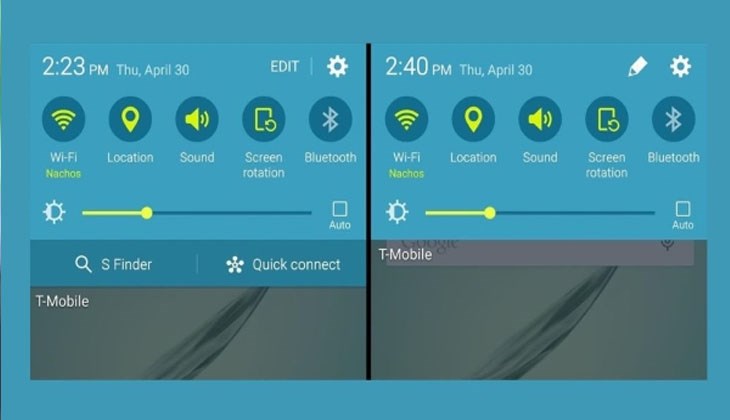 Khởi động chương trình Quick Remote (hoặc Quick Connect tùy dòng điện thoại) được cài đặt sẵn trên điện thoại