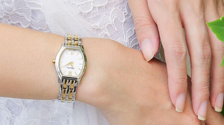 Đồng hồ MATHEY TISSOT 23 mm Nữ D104PYI có dây đeo thép không gỉ 316L chắc chắn, mát tay khi đeo