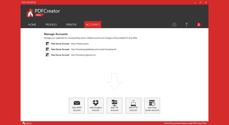 Nhược điểm của phần mềm PDFcreator là chiếm dung lượng lưu trữ nhiều hơn phần mềm khác