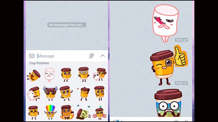 Kho tàng Sticker đa dạng