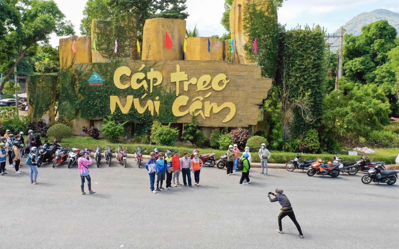 Cáp treo Núi Cấm An Giang