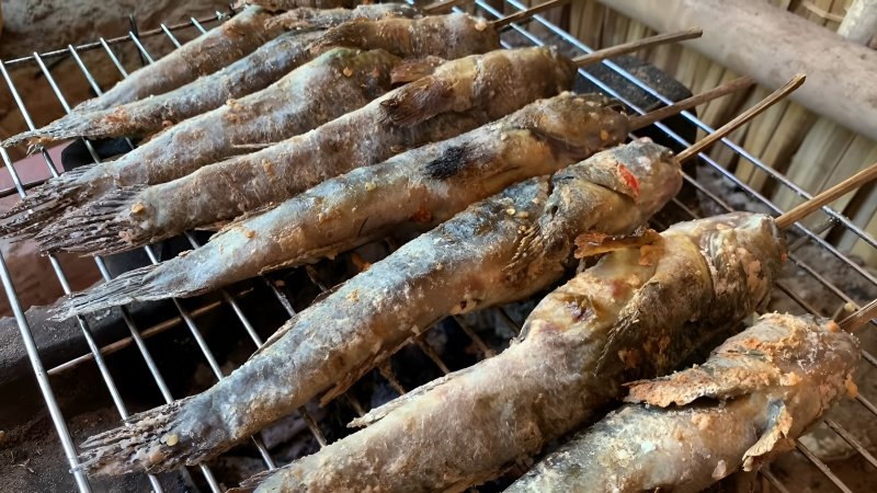 Cá thòi lòi nướng