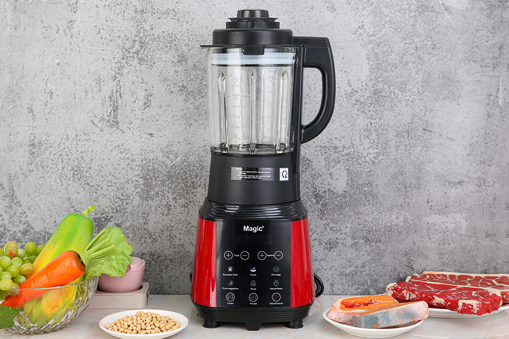 Máy làm sữa hạt đa năng Magic A-96 có công suất mạnh mẽ lên đến 800W giúp xay và nấu nhanh, tiết kiệm thời gian cũng như công sức