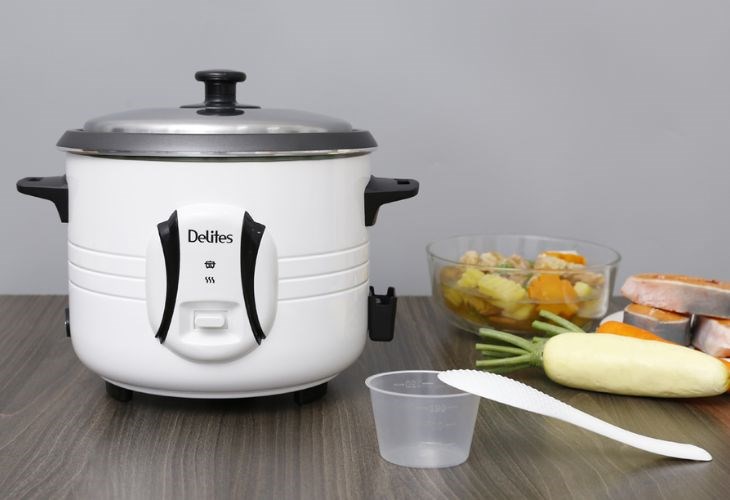 Nồi cơm điện Delites 1.5 lít NCR1502 với mẫu mã trẻ trung rất phù hợp nhiều sở thích người dùng Nồi cơm điện Delites 1.5 lít NCR1502 với mẫu mã trẻ trung rất phù hợp nhiều sở thích người dùng