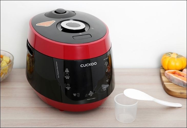 Nồi cơm điện tử áp suất Cuckoo 1.08 lít CRP-PK0600F/BKRDVN có sự của nồi cơm điện tử và nồi áp suất Nồi cơm điện tử áp suất Cuckoo 1.08 lít CRP-PK0600F/BKRDVN với sự kết hợp của nồi cơm điện tử và nồi áp suất giúp nấu cơm nhanh chóng hơn