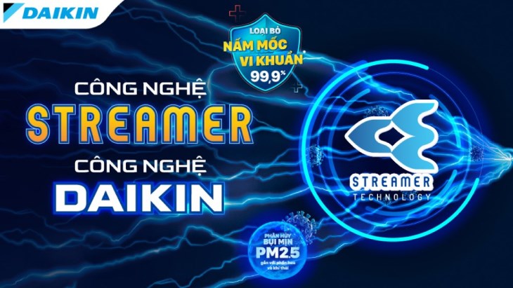 Công nghệ lọc không khí Streamer phân huỷ 99.9% vi khuẩn