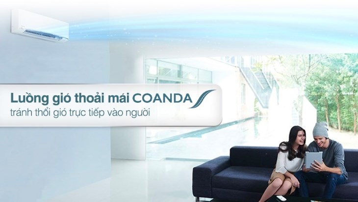 Luồng gió Coanda dễ chịu