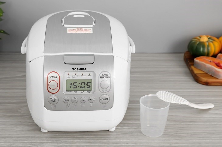 Nồi cơm điện tử Toshiba 1 lít RC-10NMFVN(WT) đến từ thương hiệu Toshiba nổi tiếng, uy tín Nồi cơm điện tử Toshiba 1 lít RC-10NMFVN(WT) đến từ thương hiệu Toshiba nổi tiếng, uy tín