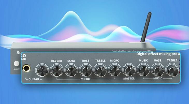 Kiểm tra các nút điều chỉnh trên mixer