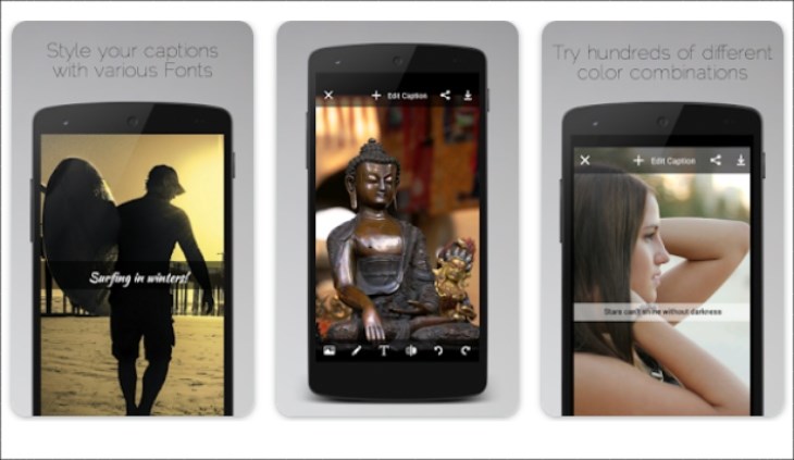 Caption It có giao diện khá đơn giản, dễ thao tác Caption It có giao diện khá đơn giản, dễ thao tác