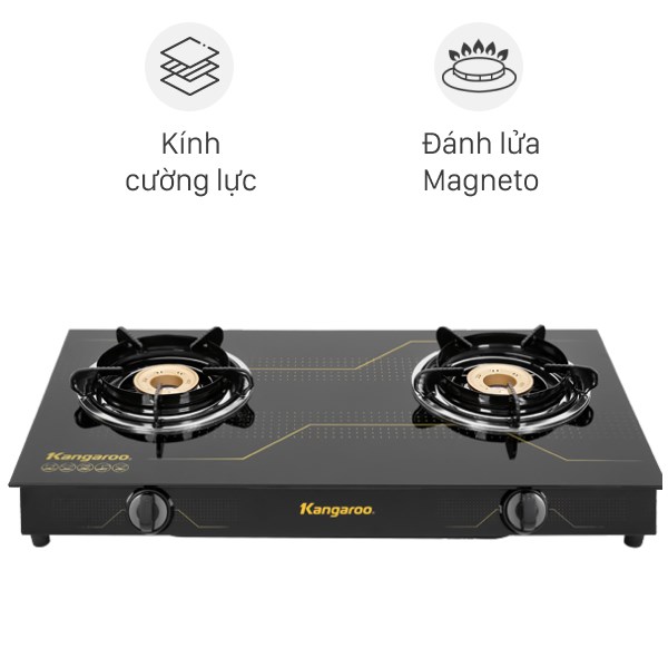 Bếp ga đôi Kangaroo KG516M