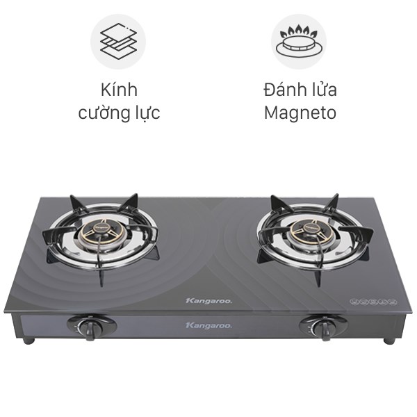 Bếp ga đôi Kangaroo KG519M