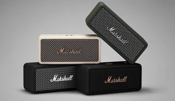 Loa Marshall Emberton 2 được cải tiến về thời lượng pin vượt trội hơn so với Marshall Emberton 1 Loa Marshall Emberton 2 được cải tiến về thời lượng pin vượt trội hơn so với Marshall Emberton 1