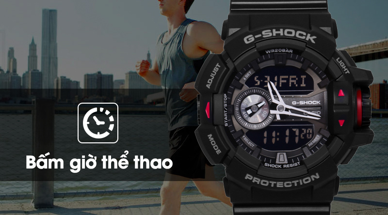 Cách bật chế độ giờ thể thao trên đồng hồ Casio 3 nút