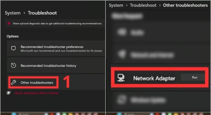 Sau khi chọn Run thì máy sẽ được khởi động trở lại Sau khi chọn Run thì máy sẽ được khởi động trở lại