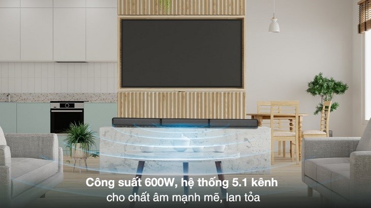 Bộ loa thanh Sony HT-S40R hoạt động công suất 600W, cho chất lượng âm thanh mạnh mẽ chuẩn hệ thống 5.1 kênh Bộ loa thanh Sony HT-S40R hoạt động công suất 600W, cho chất lượng âm thanh mạnh mẽ chuẩn hệ thống 5.1 kênh