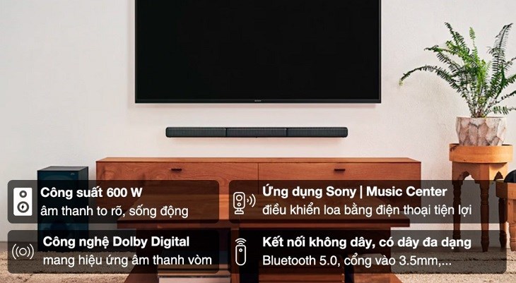 Bộ loa thanh Sony HT-S40R có giá chỉ hơn 7.6 triệu đồng (cập nhật tháng 10/2023) Bộ loa thanh Sony HT-S40R có giá chỉ 8.490.000 đồng (cập nhật tháng 10/2023)