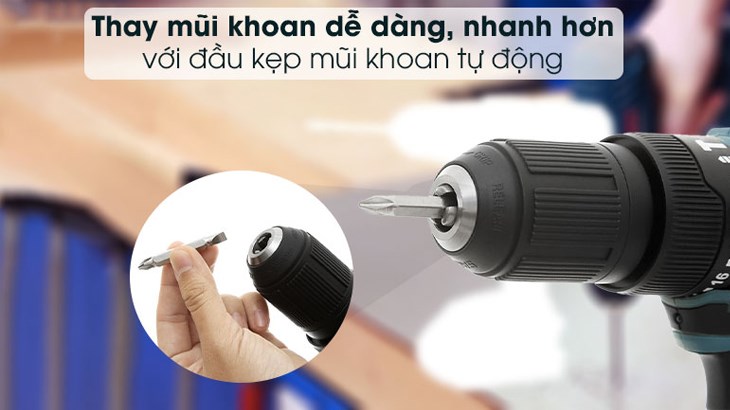 Máy khoan động lực pin Wesco WS2937 18V trang bị nhiều phụ kiện đi kèm giúp hỗ trợ việc sử dụng và di chuyển máy khoan