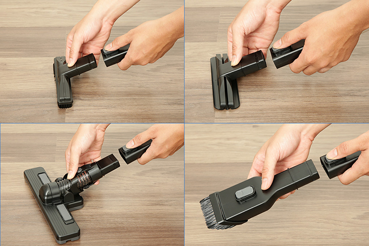 Bạn hãy kiểm tra xem chổi quét có bị mắc vật gì không, nếu có thì bạn chỉ cần gỡ ra là được Bạn hãy kiểm tra xem chổi quét có bị mắc vật gì không, nếu có thì bạn chỉ cần gỡ ra để vệ sinh là được