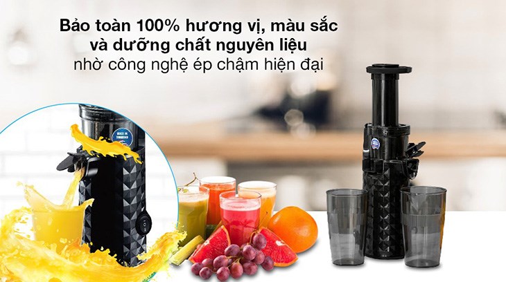 Sản phẩm phù hợp sử dụng cho những gia đình thường xuyên uống nước ép trái cây