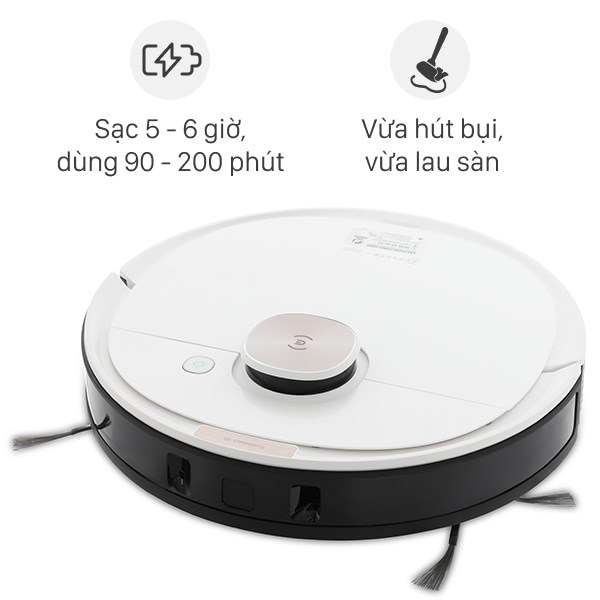 Robot hút bụi lau nhà Ecovacs Deebot T8 Max