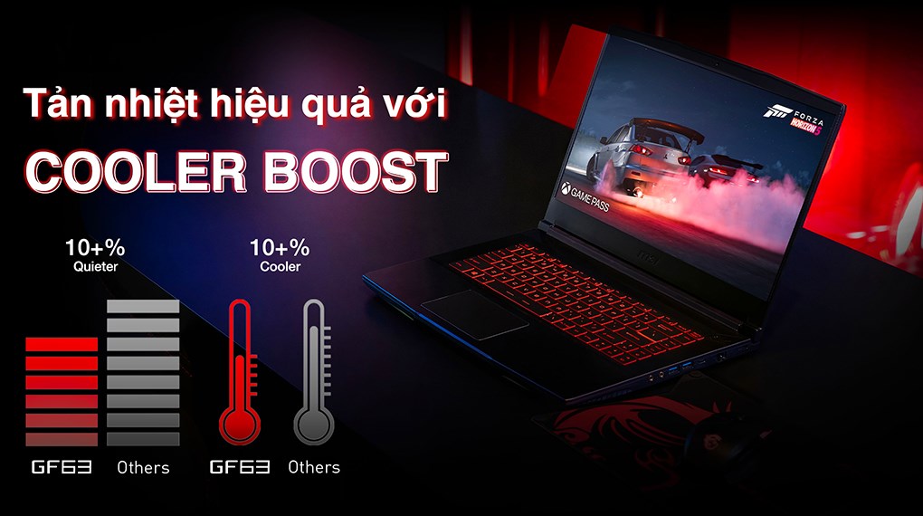 MSI Gaming GF63 Thin 12VE i5 12450H (460VN)