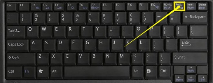 Nhấn phím Print Screen (hoặc PrtScn) để chụp màn hình Nhấn phím Print Screen (hoặc PrtScn) để chụp màn hình