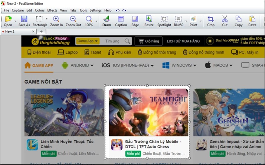 FastStone Capture cung cấp cho bạn rất nhiều tùy chọn chụp ảnh FastStone Capture cung cấp cho bạn rất nhiều tùy chọn chụp ảnh