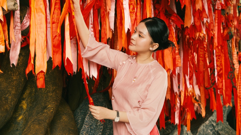 Ngắm nhìn thêm một số hình ảnh về cây ước nguyện ở Suối Tiên