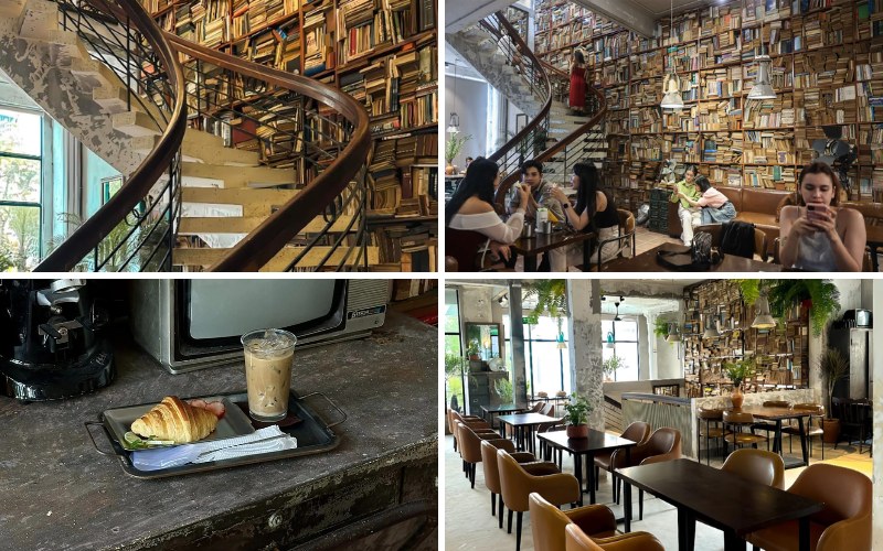 Thưởng thức cà phê tại Nhâm Coffee